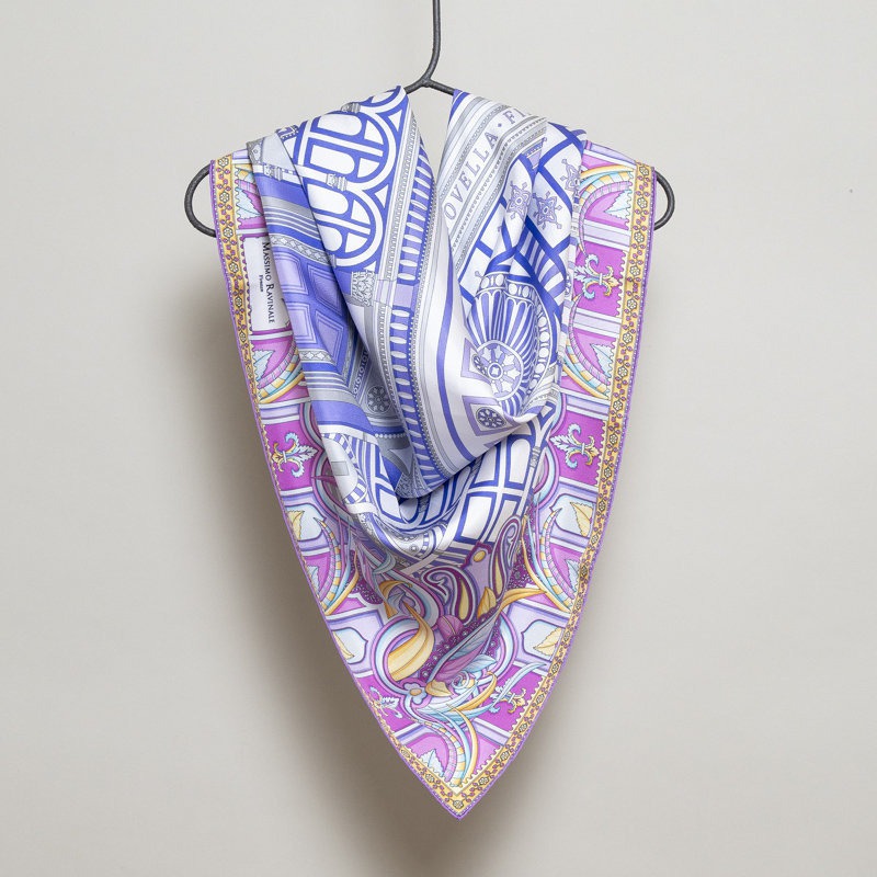 Foulard Santa Maria Novella Viola