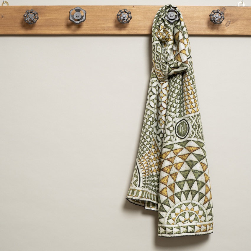 Stola Tarsia Marmorea Oro Verde